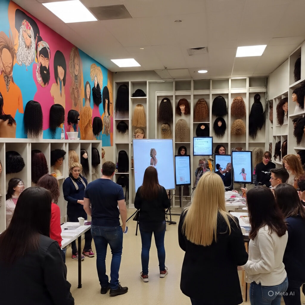 college for showing how wig industry changes (5)